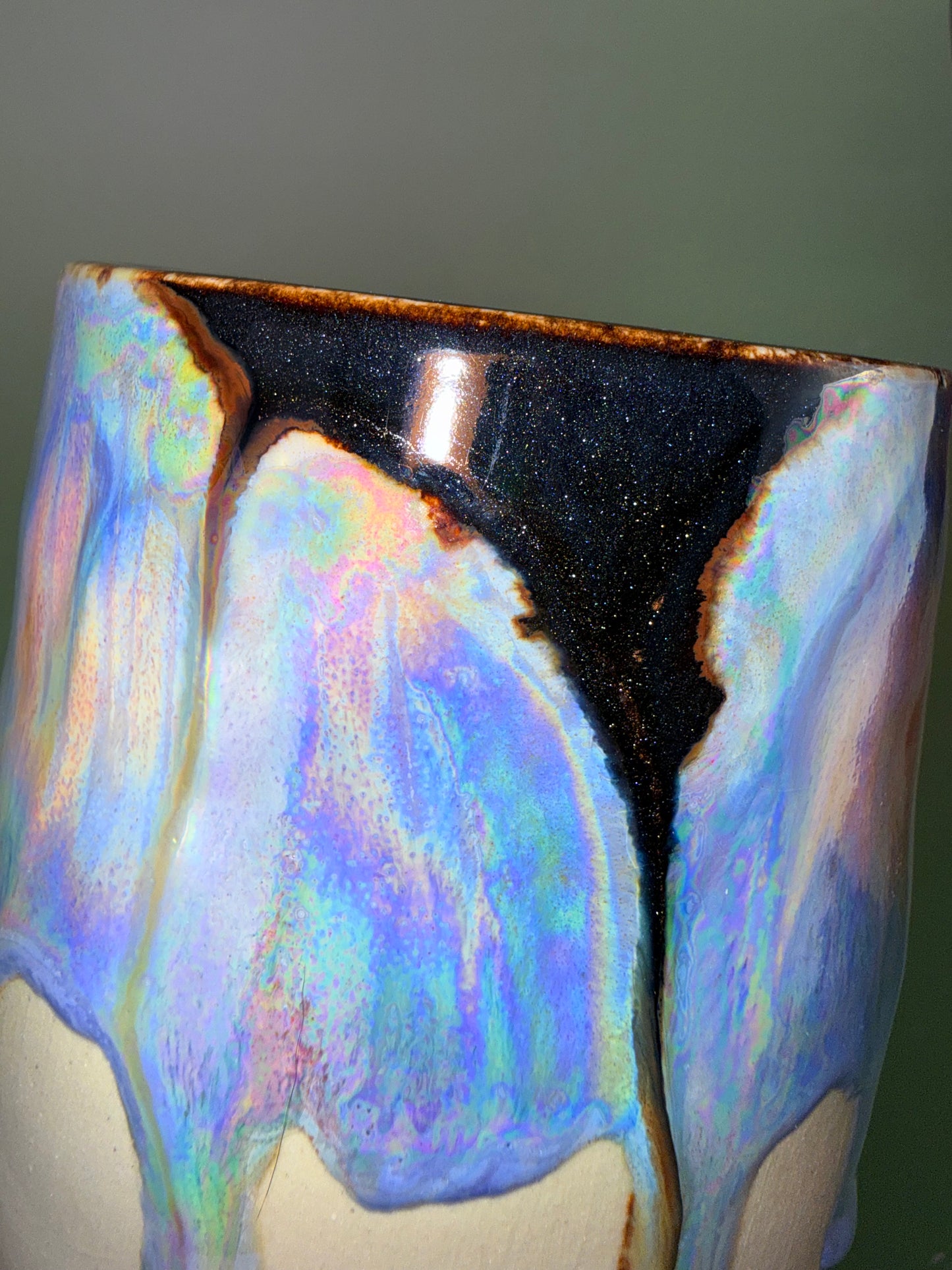 Iridescent sparkly cup #4