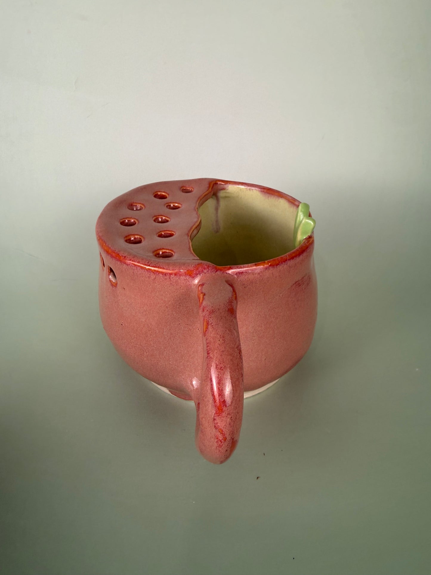 Peach berry bowl