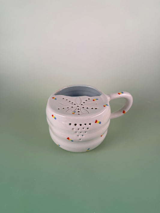 Sand dollar berry bowl