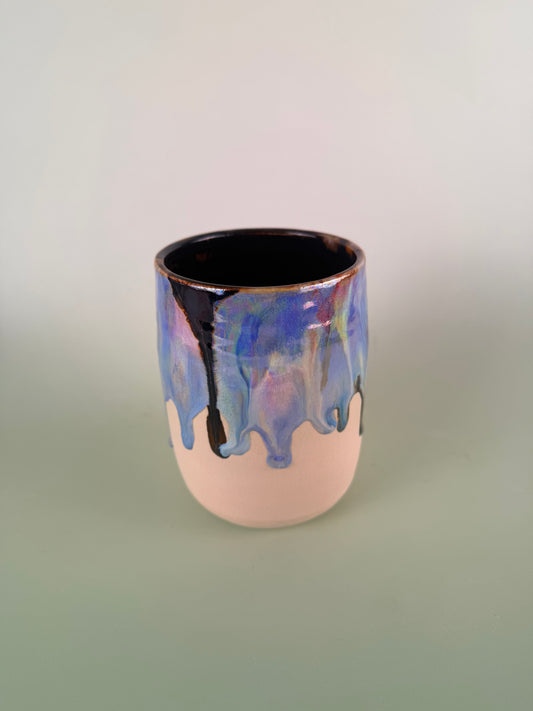 Iridescent sparkly cup #1