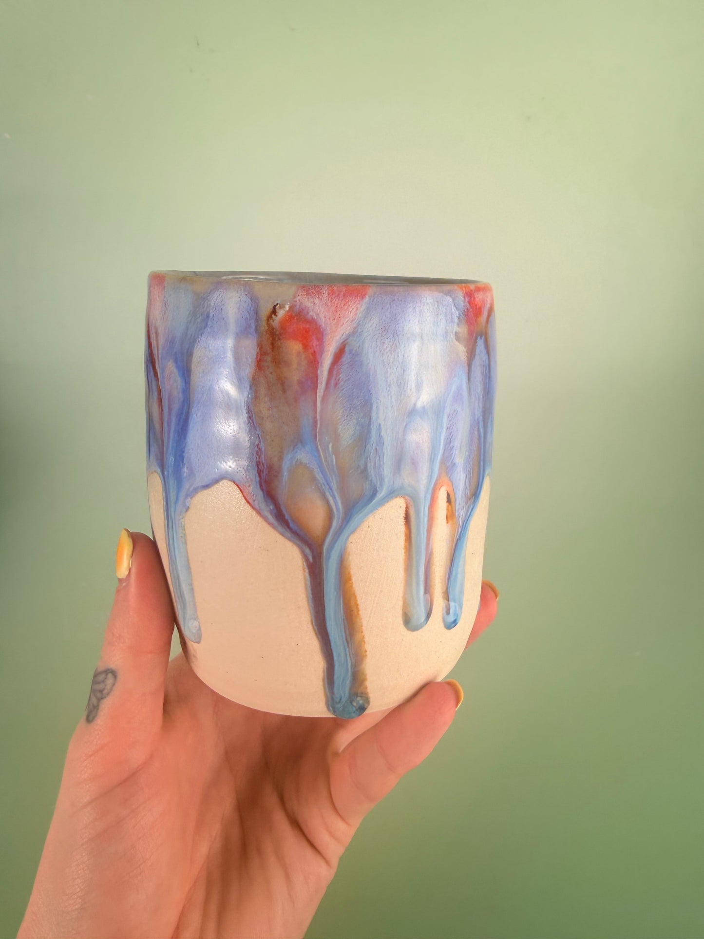 Drippy cup “to do: be happy” discounted