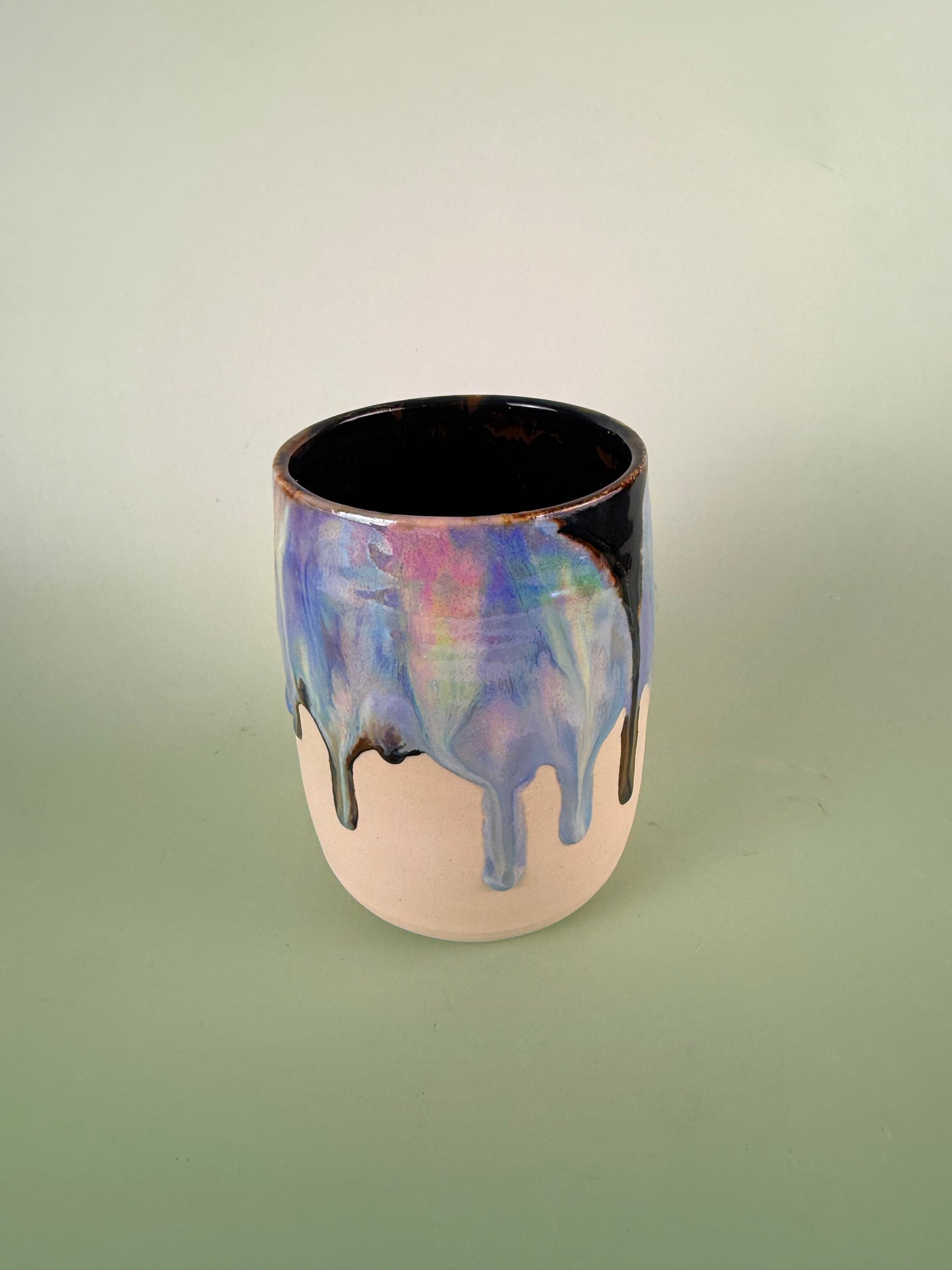 Iridescent sparkly cup #1