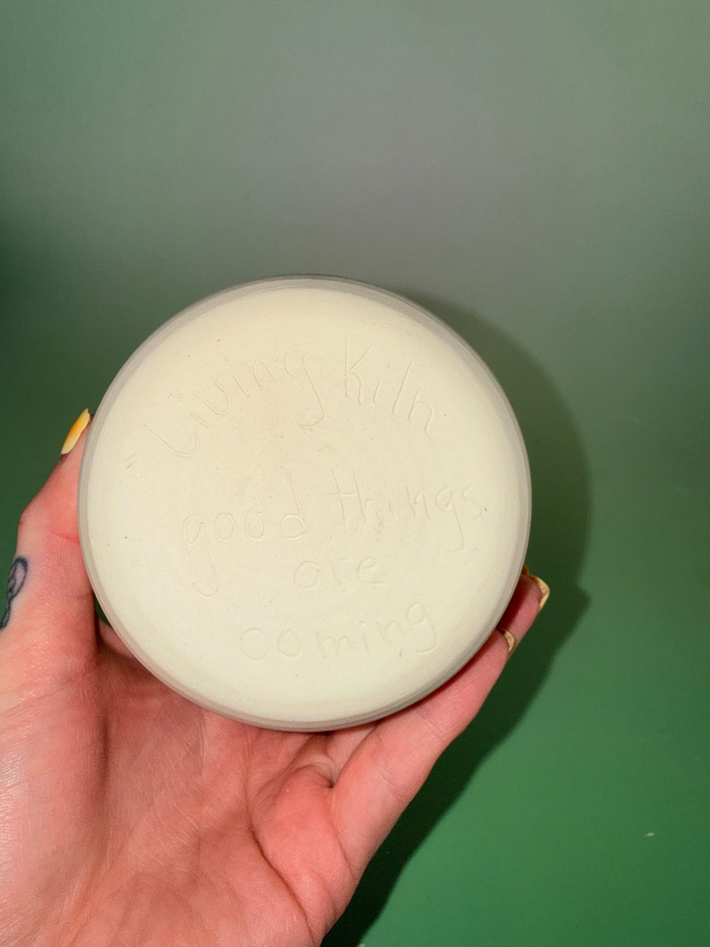 Iridescent sparkly cup #1