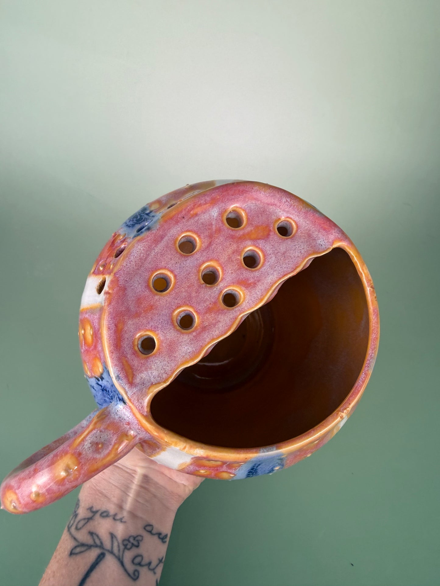 Sea urchin berry bowl 1