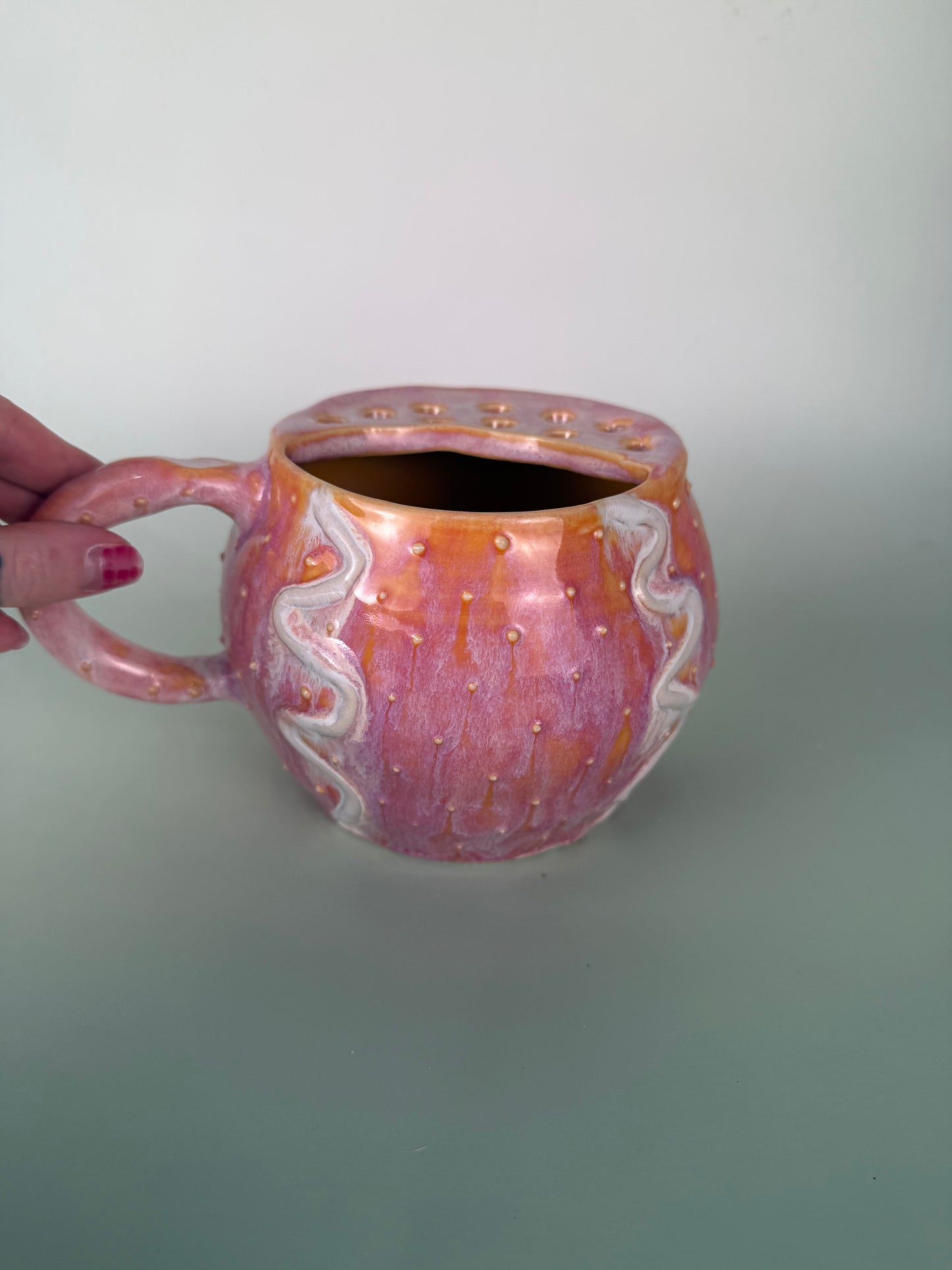 Sea urchin berry bowl 2