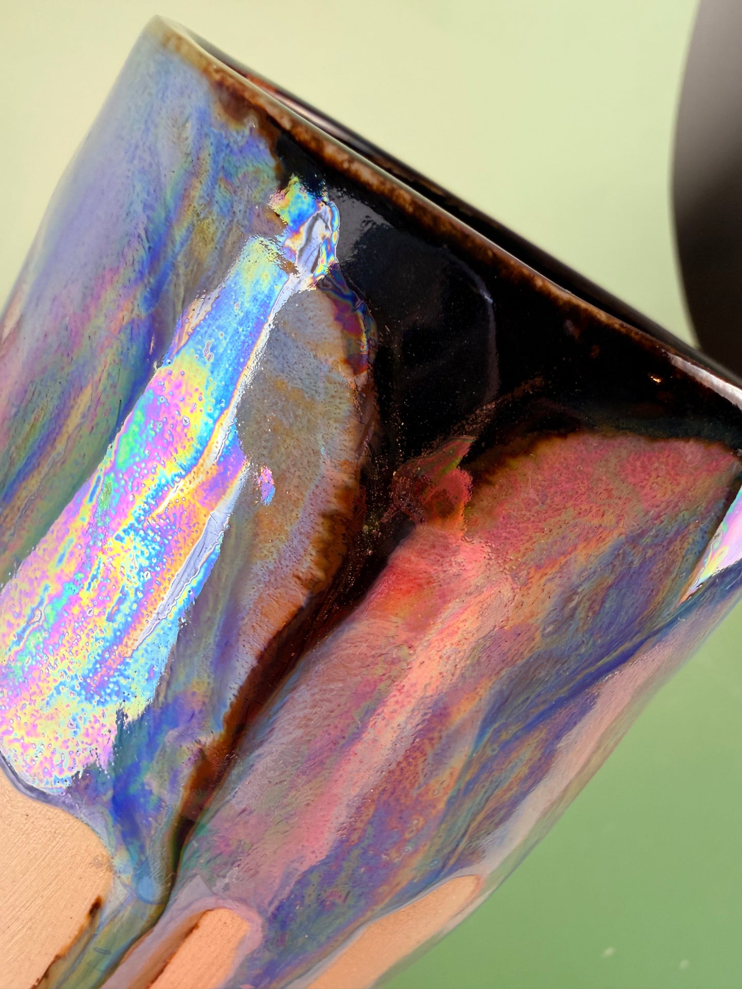 Iridescent sparkly cup #4