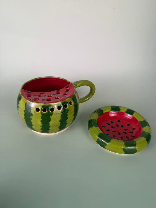 Watermelon berry bowl + bubble plate